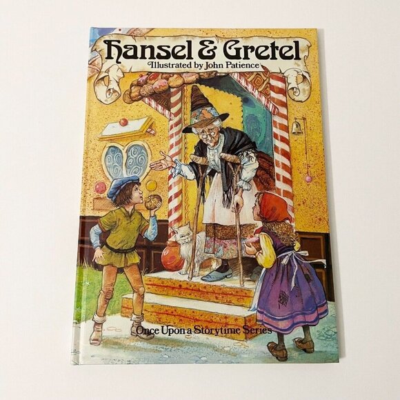 Hansel and Gretel Hardcover Illustrated by John Patience Printed in Hungary - Picture 1 of 15
